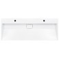 vidaXL Lavabo 120x46x11 cm resina mineral/mármol blanco vidaXL Lavabo 120x46x11 cm resina mineral/mármol blanco