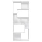 vidaXL Estantería madera contrachapada blanco brillante 67x24x161 cm vidaXL Estantería madera contrachapada blanco brillante 67x24x161 cm