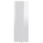 vidaXL Estantería madera contrachapada blanco brillante 67x24x161 cm vidaXL Estantería madera contrachapada blanco brillante 67x24x161 cm