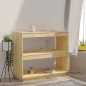 vidaXL Estantería madera maciza de pino 80x35x71 cm vidaXL Estantería madera maciza de pino 80x35x71 cm