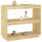 vidaXL Estantería madera maciza de pino 80x35x71 cm vidaXL Estantería madera maciza de pino 80x35x71 cm