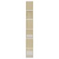 vidaXL Estantería divisor de espacios contrachapada roble 80x24x186 cm