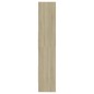 vidaXL Estantería madera contrachapada blanco y roble 60x35x180 cm vidaXL Estantería madera contrachapada blanco y roble 60x35x180 cm