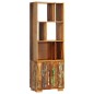 vidaXL Estantería madera maciza reciclada 60x35x180 cm vidaXL Estantería madera maciza reciclada 60x35x180 cm