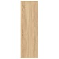 vidaXL Estantería madera contrachapada color roble Sonoma 98x30x98cm vidaXL Estantería madera contrachapada color roble Sonoma 98x30x98cm