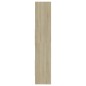 vidaXL Estantería madera contrachapada color roble Sonoma 60x35x180 cm vidaXL Estantería madera contrachapada color roble Sonoma 60x35x180 cm