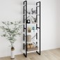 vidaXL Armario alto madera contrachapada blanco 80x30x210 cm vidaXL Armario alto madera contrachapada blanco 80x30x210 cm