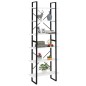 vidaXL Armario alto madera contrachapada blanco 80x30x210 cm vidaXL Armario alto madera contrachapada blanco 80x30x210 cm