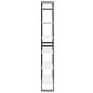 vidaXL Armario alto madera contrachapada blanco 80x30x210 cm vidaXL Armario alto madera contrachapada blanco 80x30x210 cm