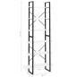 vidaXL Armario alto madera contrachapada blanco 80x30x210 cm vidaXL Armario alto madera contrachapada blanco 80x30x210 cm