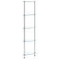 vidaXL Estantería 5 niveles cristal templado transparente 30x30x130 cm vidaXL Estantería 5 niveles cristal templado transparente 30x30x130 cm