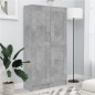 vidaXL Armario de libros contrachapada gris hormigón 82,5x30,5x150cm vidaXL Armario de libros contrachapada gris hormigón 82,5x30,5x150cm