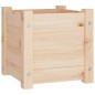 vidaXL Jardineras 2 uds madera maciza de pino 31x31x31 cm vidaXL Jardineras 2 uds madera maciza de pino 31x31x31 cm