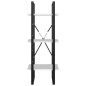 vidaXL Estantería de 3 niveles madera contrachapada blanco 40x30x105cm vidaXL Estantería de 3 niveles madera contrachapada blanco 40x30x105cm