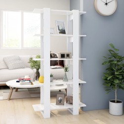 vidaXL Estantería/divisor de espacio madera contrachapada 80x30x160 cm