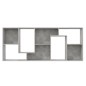vidaXL Estantería madera contrachapada gris hormigón 67x24x161 cm vidaXL Estantería madera contrachapada gris hormigón 67x24x161 cm