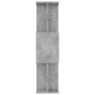 vidaXL Estantería madera contrachapada gris hormigón 80x24x96cm vidaXL Estantería madera contrachapada gris hormigón 80x24x96cm