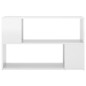 vidaXL Librería de madera contrachapada blanco brillante 100x24x63 cm vidaXL Librería de madera contrachapada blanco brillante 100x24x63 cm