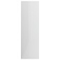 vidaXL Estantería madera contrachapada blanco brillante 98x30x98 cm vidaXL Estantería madera contrachapada blanco brillante 98x30x98 cm