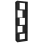 vidaXL Estantería/divisor madera contrachapada negro 45x24x159 cm vidaXL Estantería/divisor madera contrachapada negro 45x24x159 cm