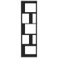 vidaXL Estantería/divisor madera contrachapada negro 45x24x159 cm vidaXL Estantería/divisor madera contrachapada negro 45x24x159 cm