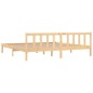 vidaXL Estructura de cama madera maciza de pino 200x200 cm vidaXL Estructura de cama madera maciza de pino 200x200 cm