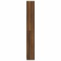 vidaXL Estantería de 5 niveles contrachapada marrón roble 40x24x175 cm vidaXL Estantería de 5 niveles contrachapada marrón roble 40x24x175 cm