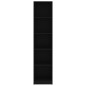 vidaXL Estantería de 5 niveles madera contrachapada negra 40x24x175 cm vidaXL Estantería de 5 niveles madera contrachapada negra 40x24x175 cm