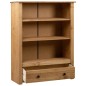 vidaXL Librería de madera maciza de pino estilo Panamá 80x35x110 cm vidaXL Librería de madera maciza de pino estilo Panamá 80x35x110 cm