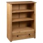 vidaXL Librería de madera maciza de pino estilo Panamá 80x35x110 cm vidaXL Librería de madera maciza de pino estilo Panamá 80x35x110 cm