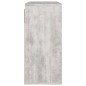 vidaXL Estantería de madera de ingeniería gris hormigón 60x27,5x59,5cm vidaXL Estantería de madera de ingeniería gris hormigón 60x27,5x59,5cm
