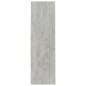 vidaXL Estantería librería contrachapada gris hormigón 97,5x29,5x100cm vidaXL Estantería librería contrachapada gris hormigón 97,5x29,5x100cm