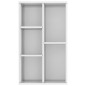 vidaXL Estantería/Aparador contrachapada blanco brillo 50x25x80 cm vidaXL Estantería/Aparador contrachapada blanco brillo 50x25x80 cm