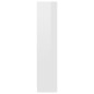 vidaXL Estantería de 3 niveles contrachapada blanco brillo 60x24x109cm vidaXL Estantería de 3 niveles contrachapada blanco brillo 60x24x109cm