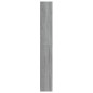 vidaXL Estantería de 5 niveles contrachapada gris Sonoma 80x24x175 cm vidaXL Estantería de 5 niveles contrachapada gris Sonoma 80x24x175 cm