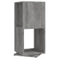vidaXL Armario giratorio aglomerado gris hormigón 34,5x34,5x75,5 cm vidaXL Armario giratorio aglomerado gris hormigón 34,5x34,5x75,5 cm