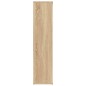 vidaXL Estantería madera contrachapada color roble Sonoma 50x25x106cm vidaXL Estantería madera contrachapada color roble Sonoma 50x25x106cm