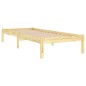 vidaXL Estructura de cama madera maciza de pino 100x200 cm vidaXL Estructura de cama madera maciza de pino 100x200 cm