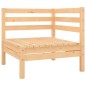 vidaXL Juego de muebles de jardín 9 piezas madera maciza de pino vidaXL Juego de muebles de jardín 9 piezas madera maciza de pino