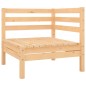 vidaXL Juego de muebles de jardín 10 piezas madera maciza de pino vidaXL Juego de muebles de jardín 10 piezas madera maciza de pino