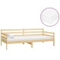 vidaXL Sofá cama con colchón madera de pino maciza 90x200 cm vidaXL Sofá cama con colchón madera de pino maciza 90x200 cm