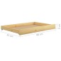 vidaXL Sofá cama con cajones madera de pino maciza 90x200 cm vidaXL Sofá cama con cajones madera de pino maciza 90x200 cm