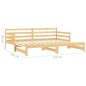 vidaXL Sofá cama extraíble madera maciza de pino 2x(90x200) cm vidaXL Sofá cama extraíble madera maciza de pino 2x(90x200) cm