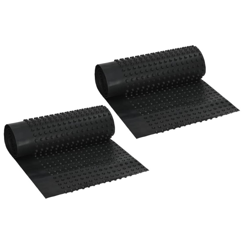 vidaXL Lámina de drenaje nodular 2 unidades HDPE 400 g/m² 0,5x20 m vidaXL Lámina de drenaje nodular 2 unidades HDPE 400 g/m² 0,5x20 m