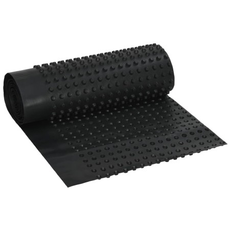 vidaXL Lámina de drenaje nodular 2 unidades HDPE 400 g/m² 0,5x20 m