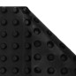 vidaXL Lámina de drenaje nodular 2 unidades HDPE 400 g/m² 0,5x20 m vidaXL Lámina de drenaje nodular 2 unidades HDPE 400 g/m² 0,5x20 m