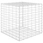 vidaXL Arriate de gaviones cúbico alambre de acero 60x60x60 cm vidaXL Arriate de gaviones cúbico alambre de acero 60x60x60 cm