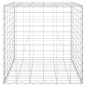 vidaXL Arriate de gaviones cúbico alambre de acero 60x60x60 cm vidaXL Arriate de gaviones cúbico alambre de acero 60x60x60 cm