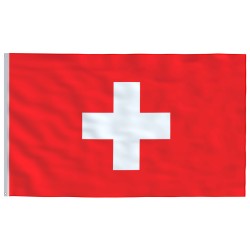 vidaXL Bandera de Suiza 90x150 cm