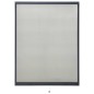 vidaXL Mosquitera enrollable para ventanas gris antracita 130x170 cm vidaXL Mosquitera enrollable para ventanas gris antracita 130x170 cm